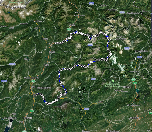 DOLOMITI INCANTEVOLI GPX