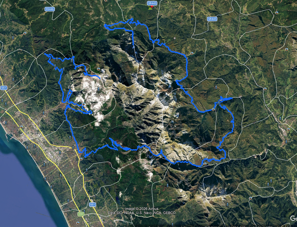 RALLY DEI MARMI ROADBOOK + GPX