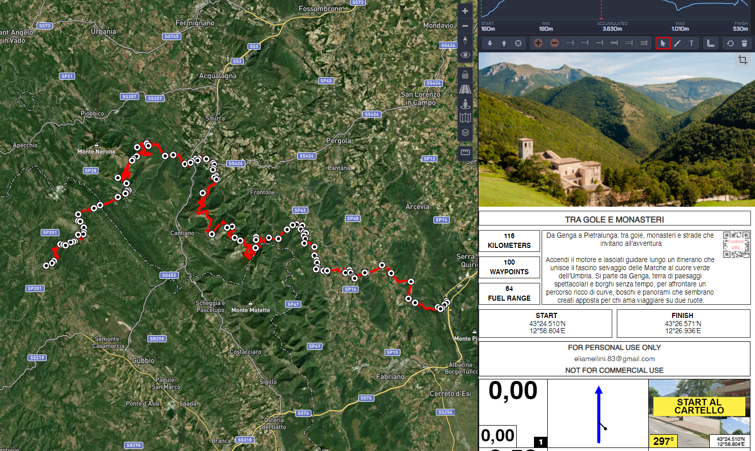 TRA GOLE E MONASTERI ROADBOOK