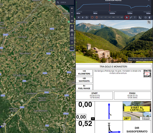 TRA GOLE E MONASTERI ROADBOOK + GPX