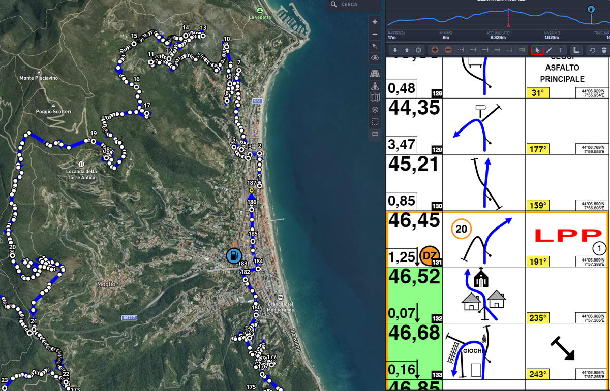 LIGURIA DAL MARE ALLE ALPI ROADBOOK + GPX